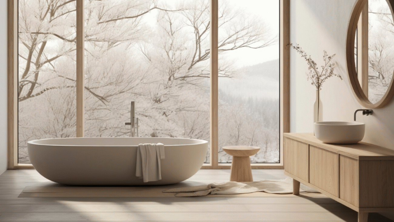 Japandi Bathroom