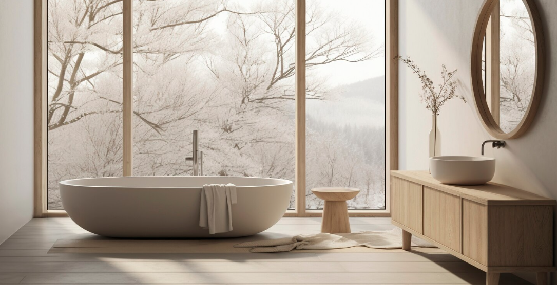 Japandi Bathroom