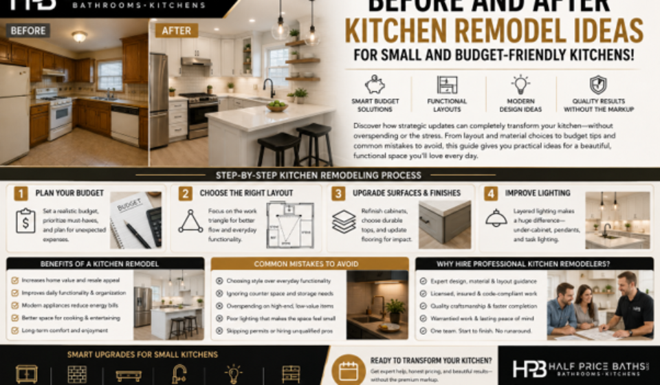 Before and After Kitchen Remodel