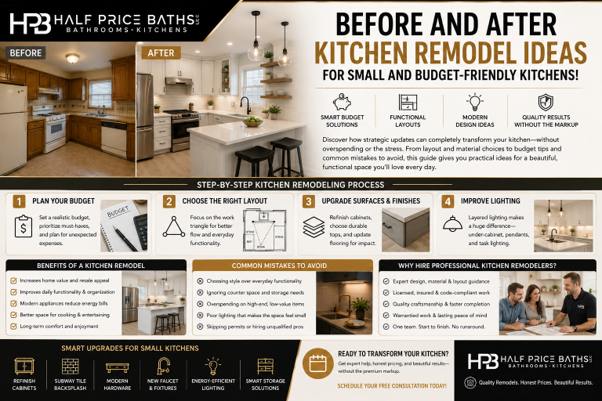 Before and After Kitchen Remodel