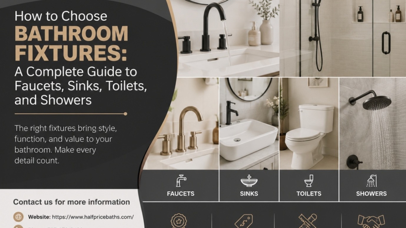 How to Choose Bathroom Fixtures